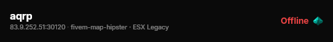 aqrp live status badge