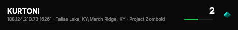KURTONI live status badge