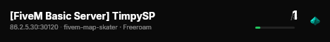 [FiveM Basic Server] TimpySP live status badge
