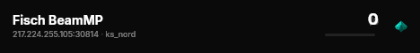 Fisch BeamMP live status badge