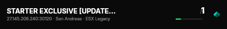 STARTER EXCLUSIVE [UPDATE] 1.0.3 live status badge