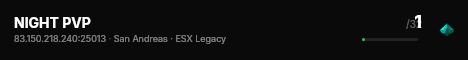 NIGHT PVP live status badge