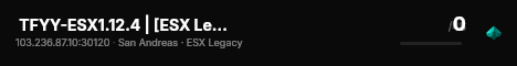  TFYY-ESX1.12.4 | [ESX Legacy] live status badge