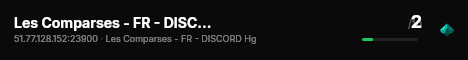 Les Comparses - FR - DISCORD Hg7V83Ehxj 4netplayers live status badge