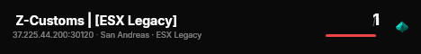  Z-Customs | [ESX Legacy] live status badge