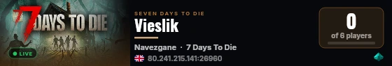 Vieslik live status badge