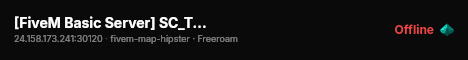 [FiveM Basic Server] SC_TestServer live status badge