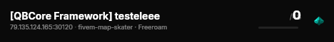 [QBCore Framework] testeleee live status badge