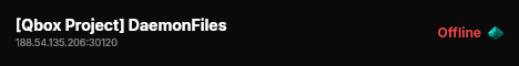 [Qbox Project] DaemonFiles live status badge