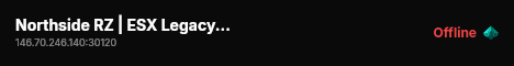 Northside RZ | ESX Legacy Server live status badge