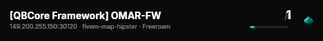 [QBCore Framework] OMAR-FW live status badge