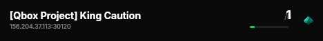 [Qbox Project] King Caution live status badge