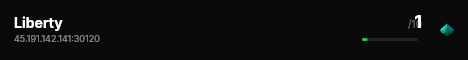 Liberty live status badge