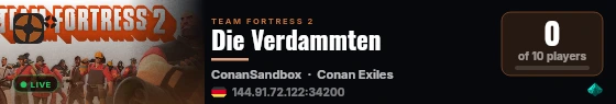 Die Verdammten live status badge