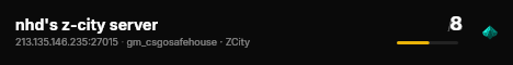 nhd's z-city server live status badge