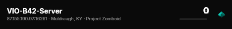 VIO-B42-Server live status badge