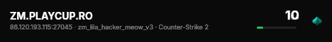 ZM.PLAYCUP.RO live status badge