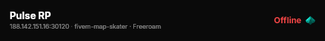 Pulse RP live status badge