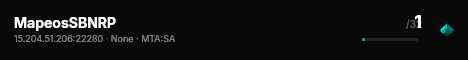 MapeosSBNRP live status badge