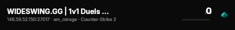 WIDESWING.GG | 1v1 Duels | EU #3 Warsaw live status badge
