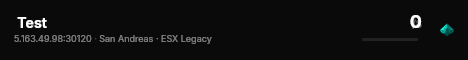  Test  live status badge