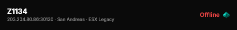 Z1134 live status badge