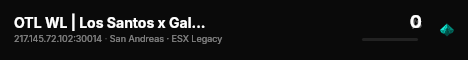 OTL WL | Los Santos x Galapagos live status badge