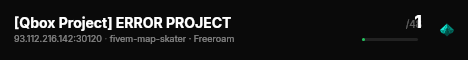 [Qbox Project] ERROR PROJECT live status badge
