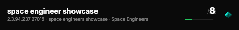 space engineer showcase live status badge