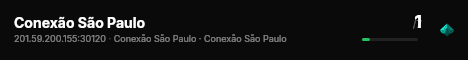 Conexão São Paulo live status badge