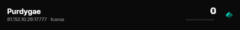 Purdygae live status badge