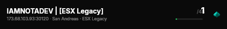 IAMNOTADEV | [ESX Legacy] live status badge