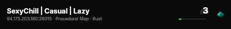 SexyChill | Casual | Lazy live status badge