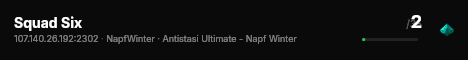 Squad Six live status badge
