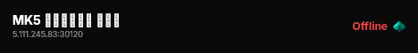 MK5 مود الشرطة live status badge
