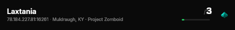 Laxtania live status badge