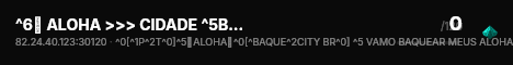 ^6🌴 ALOHA >>> CIDADE ^5BAQUE TEMA FULL RJ BR INAUGURAÇÃO HOJE live status badge