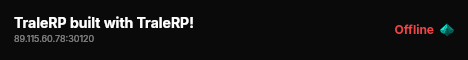 TraleRP built with TraleRP! live status badge