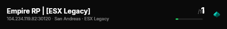 Empire RP | [ESX Legacy] live status badge