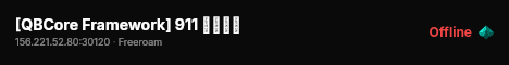 [QBCore Framework] شرطة 911 live status badge