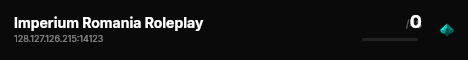 Imperium Romania Roleplay live status badge