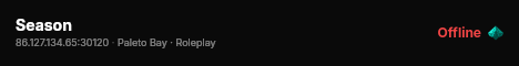 Season live status badge