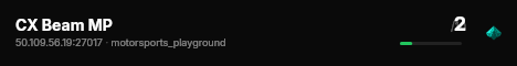 CX Beam MP live status badge