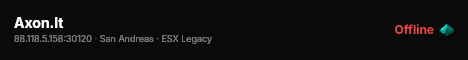 Axon.lt live status badge