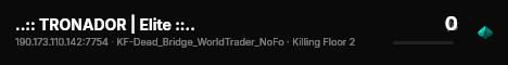 ..:: TRONADOR | Elite ::.. live status badge
