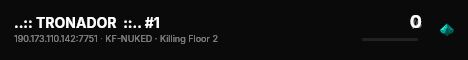 ..:: TRONADOR  ::.. #1 live status badge