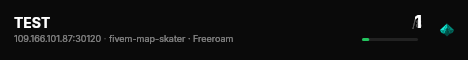 TEST live status badge