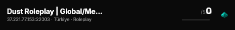 Dust Roleplay | Global/Medium | Sesli/Text | Kasaba Konsept! | discord.gg/dustroleplay live status badge