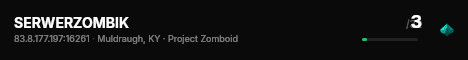 SERWERZOMBIK live status badge