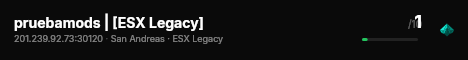 pruebamods | [ESX Legacy] live status badge